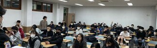 2020. 11. 19. 2학년 재학생이 3학년 국시생에게 응원의 선물