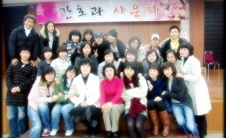 김복랑,이영미교수님과함께.